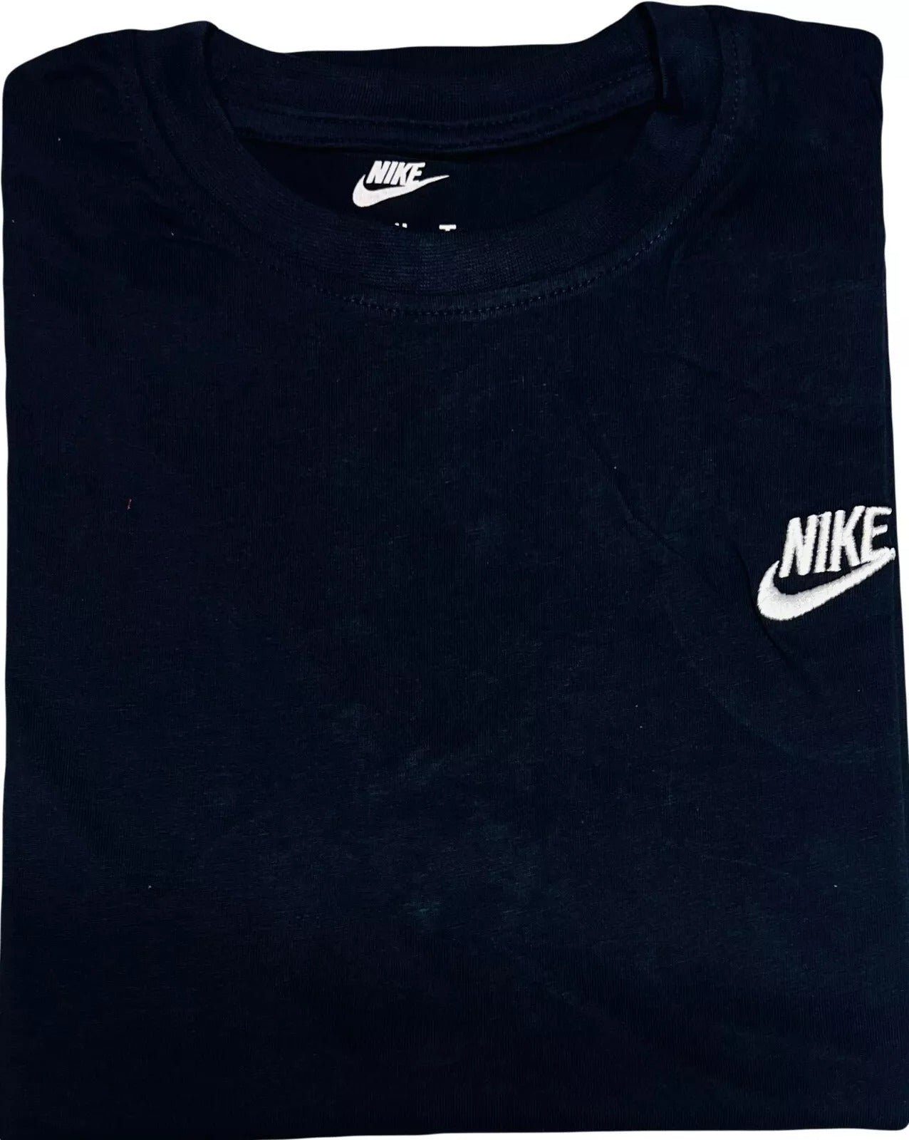 BRAND NEW NIKE EMBROIDERED LOGO SHORT SLEEVE CLASSIC CREW NECK T-SHIRT