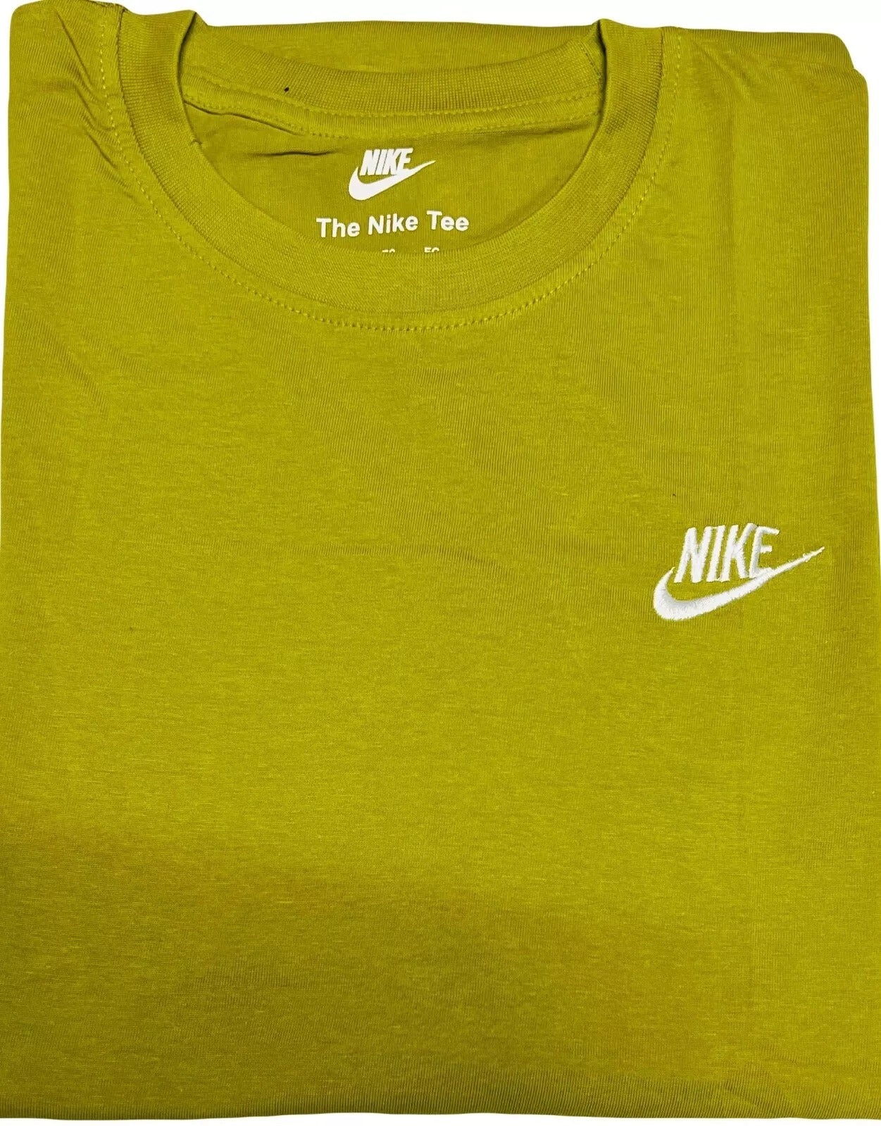 BRAND NEW NIKE EMBROIDERED LOGO SHORT SLEEVE CLASSIC CREW NECK T-SHIRT