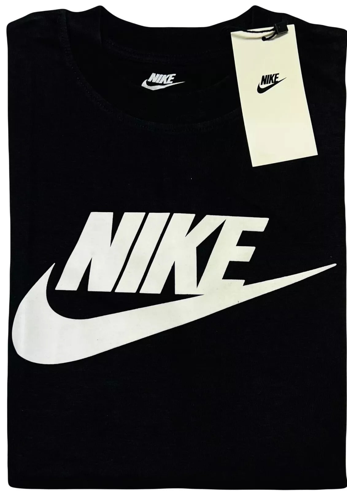 BRAND NEW NIKE EMBROIDERED LOGO SHORT SLEEVE CLASSIC CREW NECK T-SHIRT